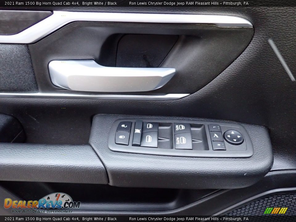 Door Panel of 2021 Ram 1500 Big Horn Quad Cab 4x4 Photo #14