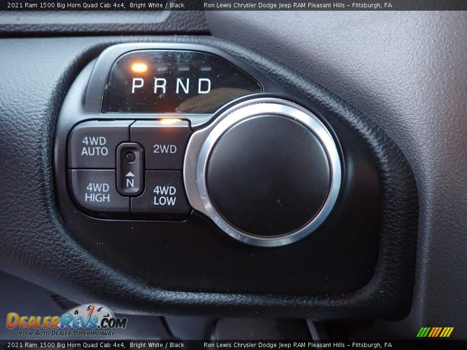 2021 Ram 1500 Big Horn Quad Cab 4x4 Shifter Photo #17