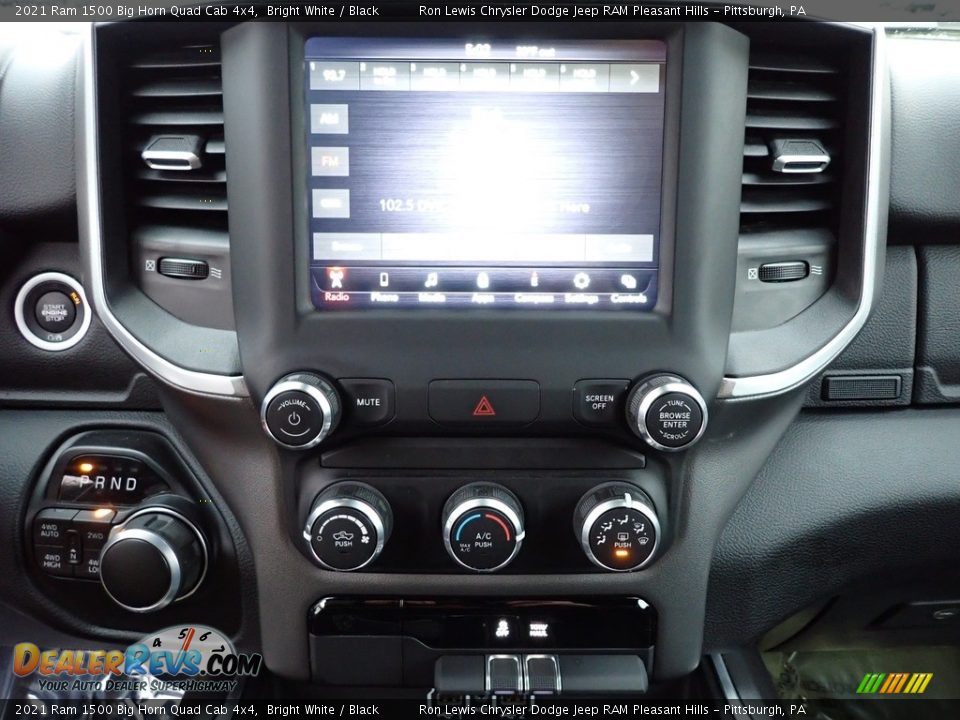 2021 Ram 1500 Big Horn Quad Cab 4x4 Bright White / Black Photo #19