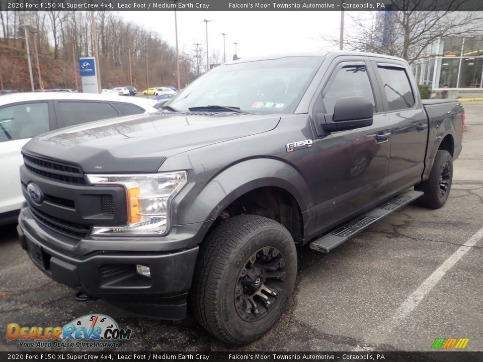 2020 Ford F150 XL SuperCrew 4x4 Lead Foot / Medium Earth Gray Photo #1