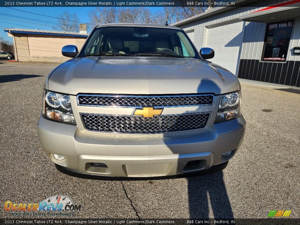 2013 Chevrolet Tahoe LTZ 4x4 Champagne Silver Metallic / Light Cashmere/Dark Cashmere Photo #2