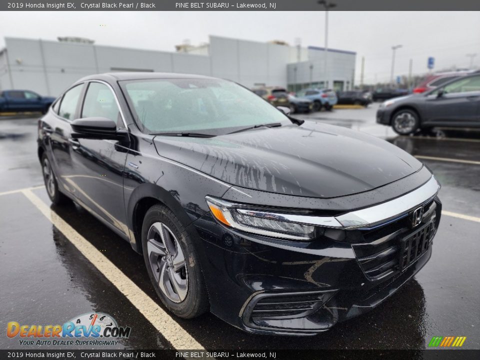 2019 Honda Insight EX Crystal Black Pearl / Black Photo #2