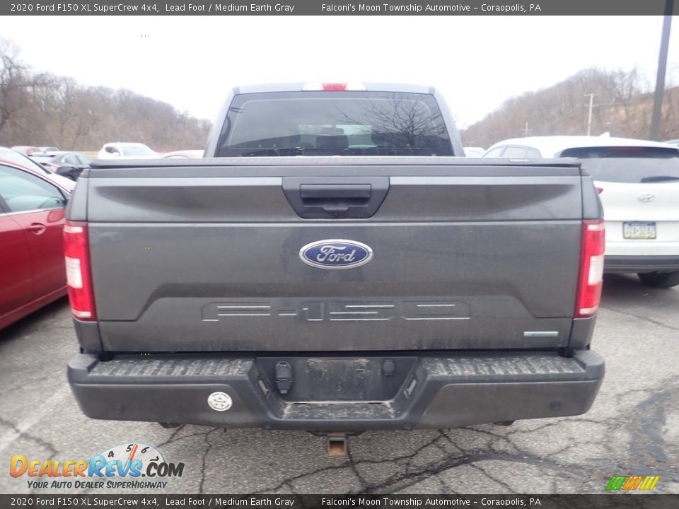 2020 Ford F150 XL SuperCrew 4x4 Lead Foot / Medium Earth Gray Photo #3