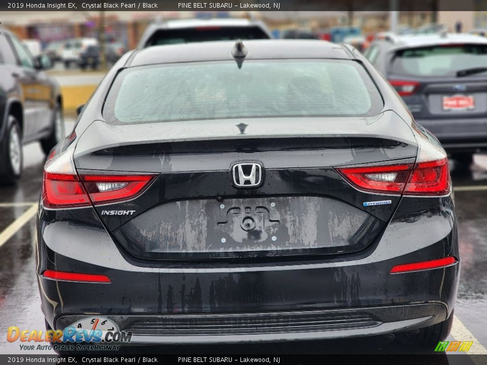 2019 Honda Insight EX Crystal Black Pearl / Black Photo #6