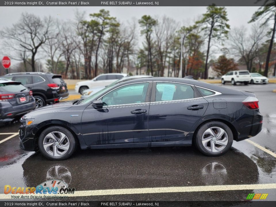 2019 Honda Insight EX Crystal Black Pearl / Black Photo #8