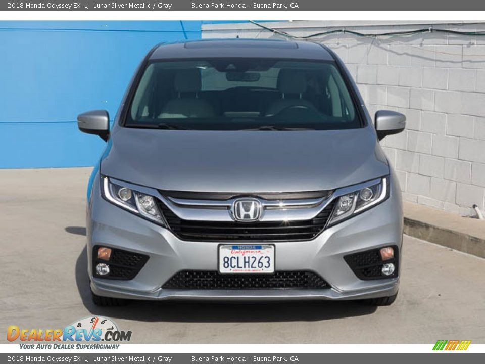 2018 Honda Odyssey EX-L Lunar Silver Metallic / Gray Photo #7