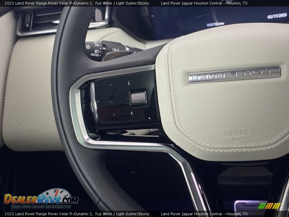 2023 Land Rover Range Rover Velar R-Dynamic S Steering Wheel Photo #17