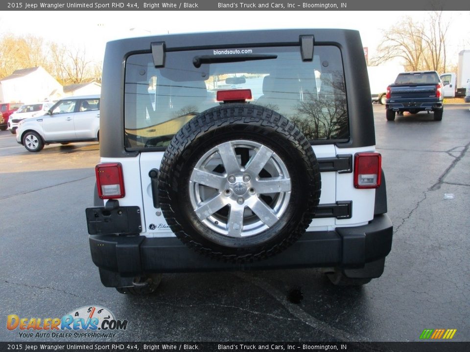 2015 Jeep Wrangler Unlimited Sport RHD 4x4 Bright White / Black Photo #19