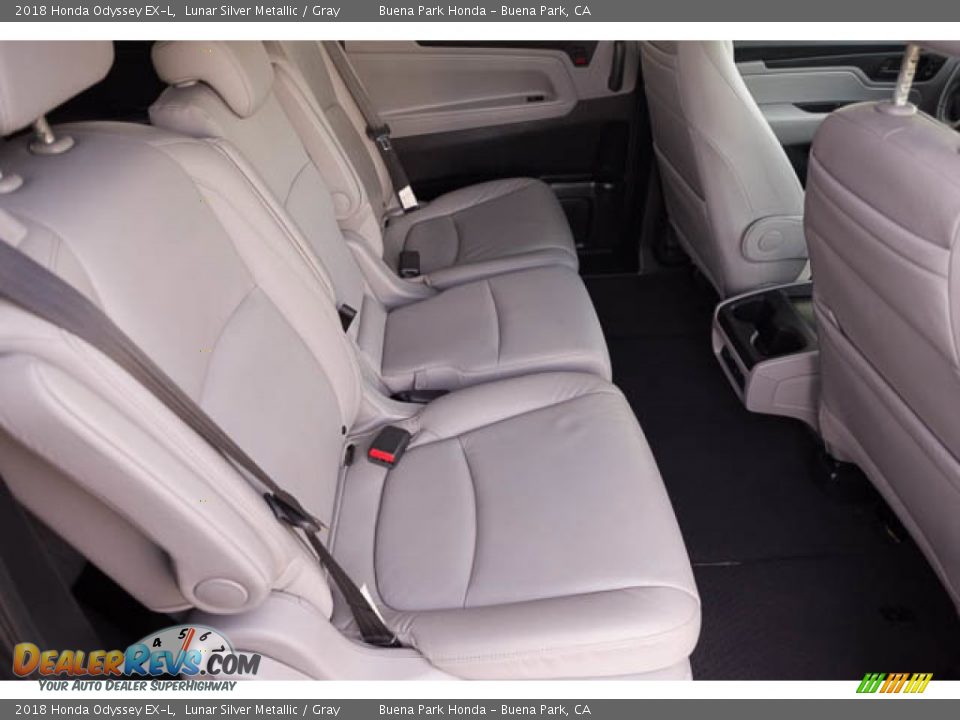 2018 Honda Odyssey EX-L Lunar Silver Metallic / Gray Photo #26