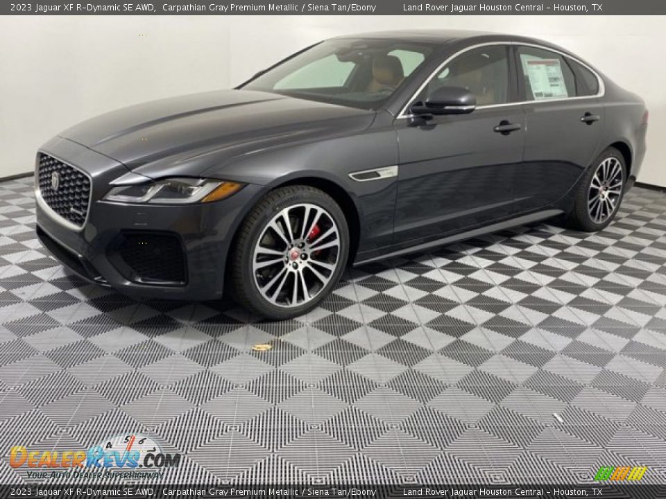 Carpathian Gray Premium Metallic 2023 Jaguar XF R-Dynamic SE AWD Photo #1