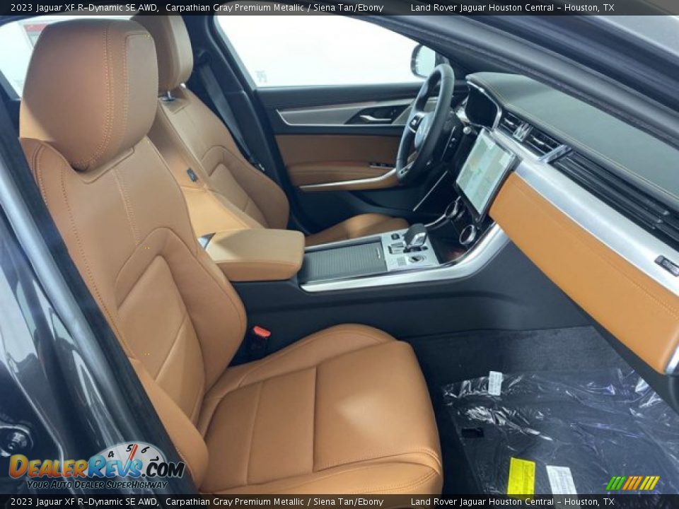 Front Seat of 2023 Jaguar XF R-Dynamic SE AWD Photo #3