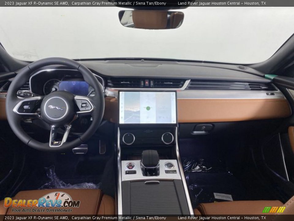 Dashboard of 2023 Jaguar XF R-Dynamic SE AWD Photo #4