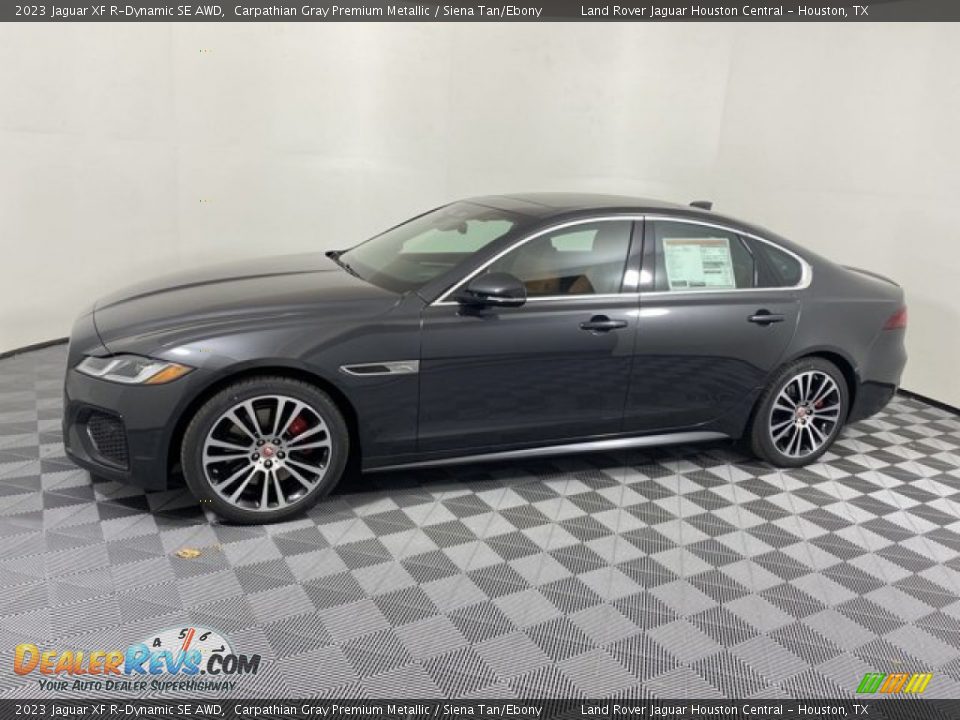 Carpathian Gray Premium Metallic 2023 Jaguar XF R-Dynamic SE AWD Photo #6