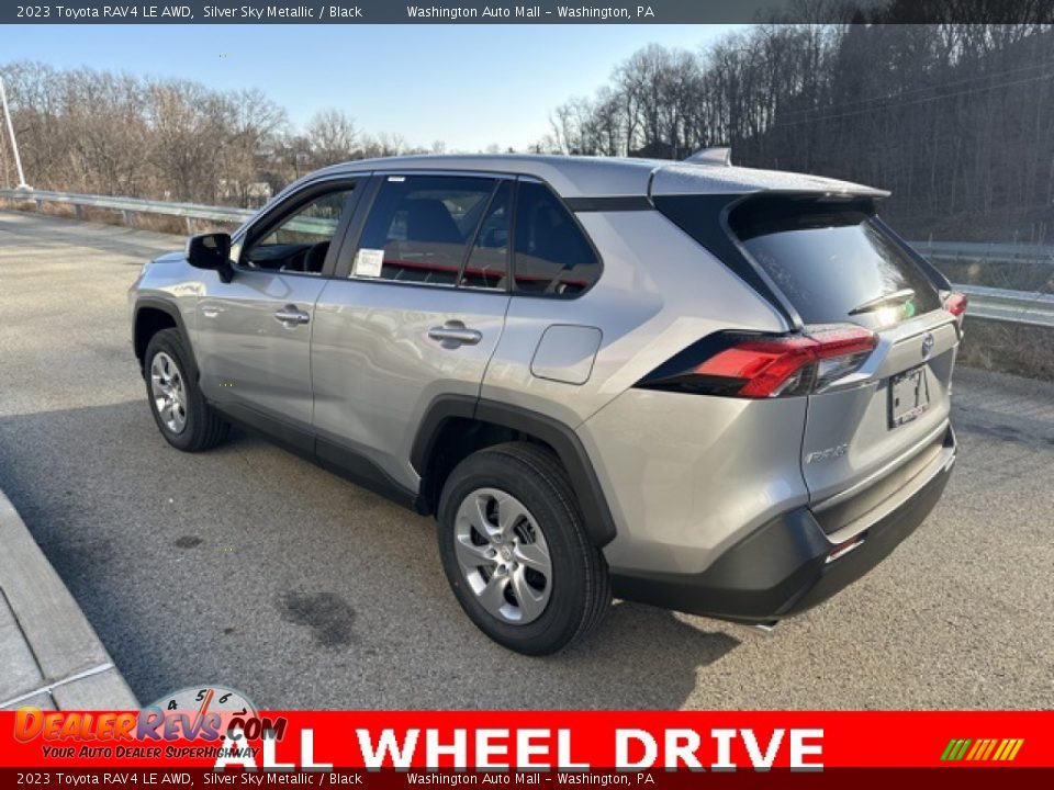 2023 Toyota RAV4 LE AWD Silver Sky Metallic / Black Photo #2