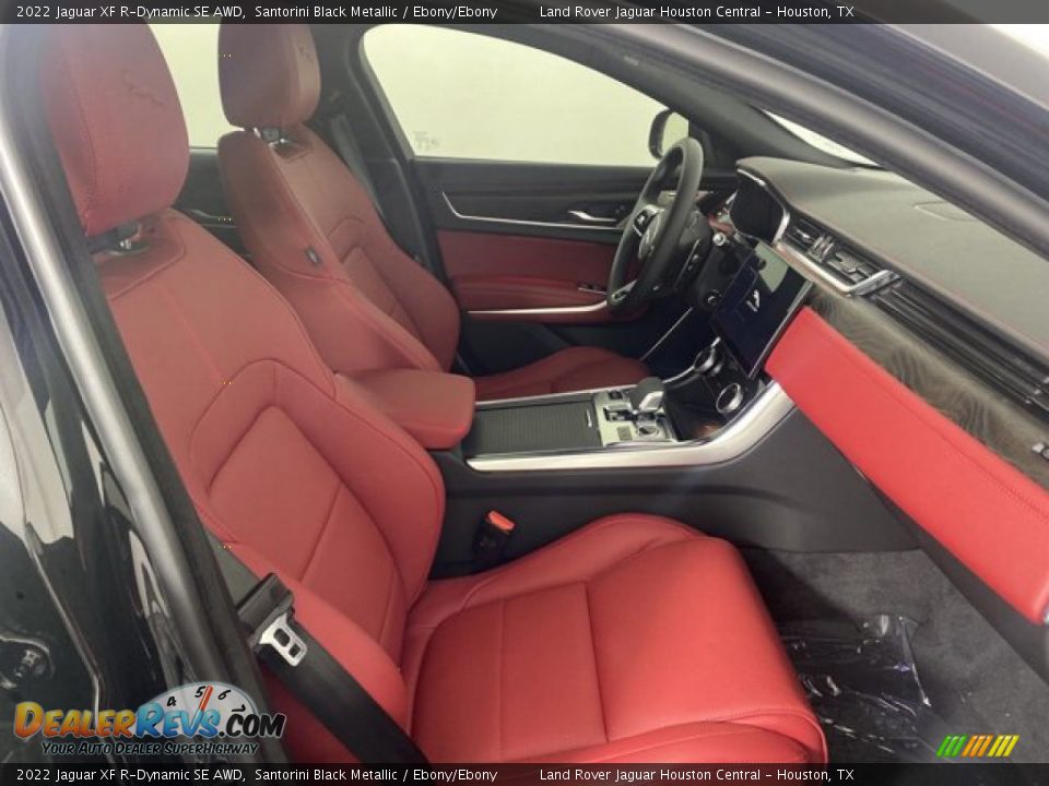 Front Seat of 2022 Jaguar XF R-Dynamic SE AWD Photo #3