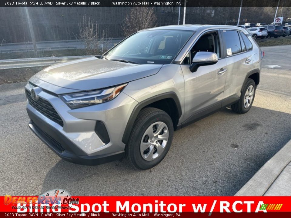 2023 Toyota RAV4 LE AWD Silver Sky Metallic / Black Photo #7