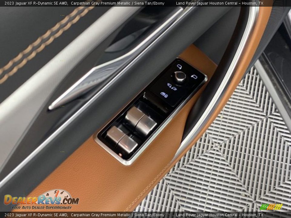 2023 Jaguar XF R-Dynamic SE AWD Carpathian Gray Premium Metallic / Siena Tan/Ebony Photo #14