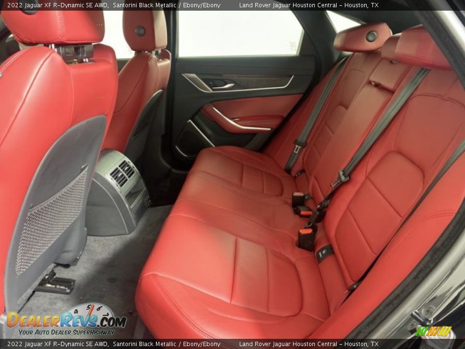 Rear Seat of 2022 Jaguar XF R-Dynamic SE AWD Photo #5