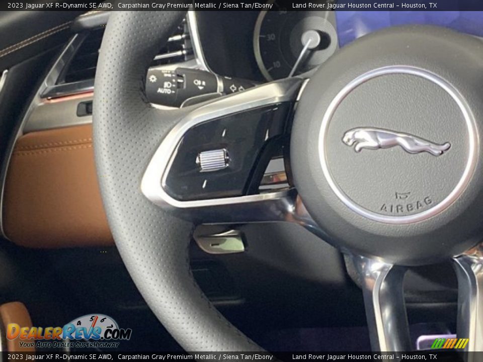 2023 Jaguar XF R-Dynamic SE AWD Steering Wheel Photo #18