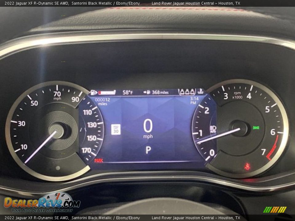 2022 Jaguar XF R-Dynamic SE AWD Gauges Photo #15