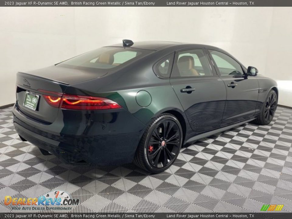 2023 Jaguar XF R-Dynamic SE AWD British Racing Green Metallic / Siena Tan/Ebony Photo #2