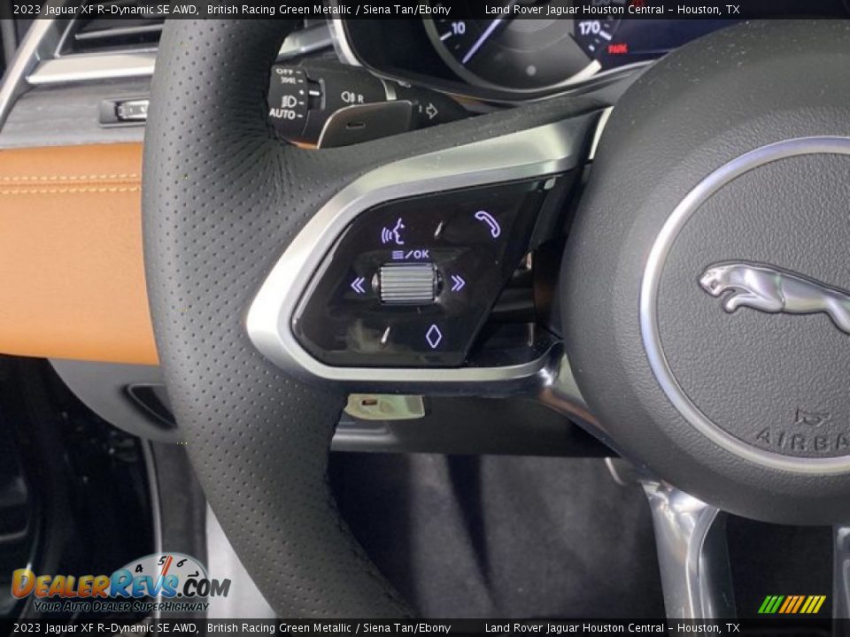 2023 Jaguar XF R-Dynamic SE AWD Steering Wheel Photo #18