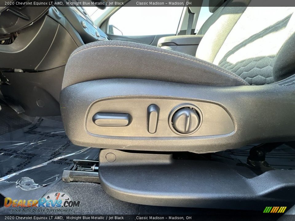 2020 Chevrolet Equinox LT AWD Midnight Blue Metallic / Jet Black Photo #7