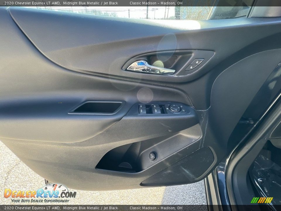2020 Chevrolet Equinox LT AWD Midnight Blue Metallic / Jet Black Photo #8