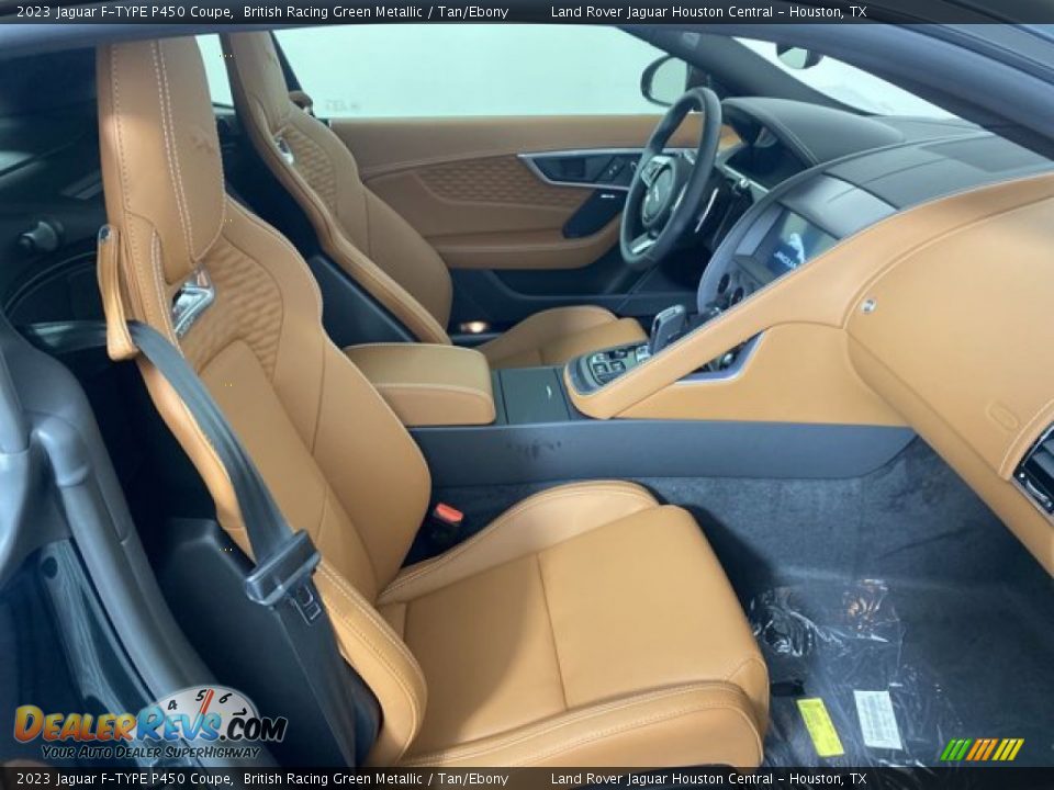 Tan/Ebony Interior - 2023 Jaguar F-TYPE P450 Coupe Photo #3