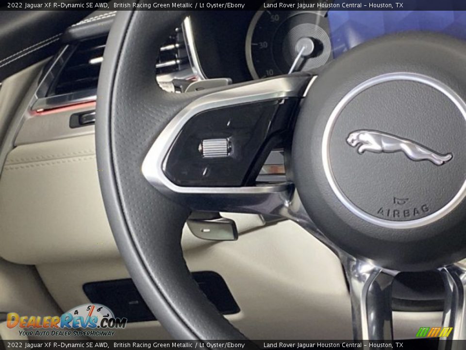 2022 Jaguar XF R-Dynamic SE AWD Steering Wheel Photo #18