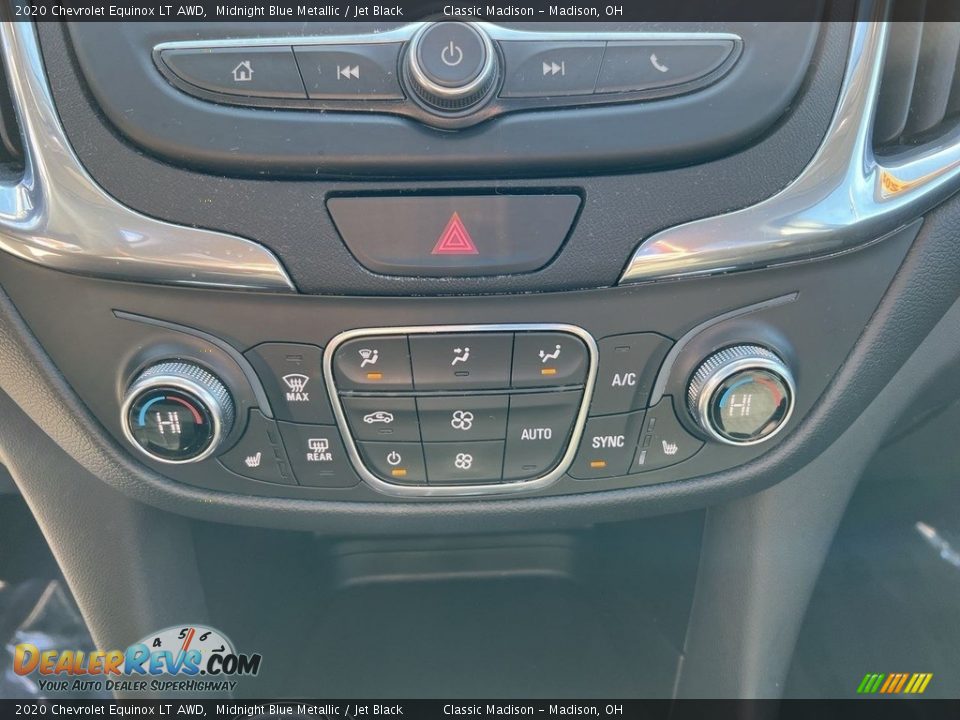 2020 Chevrolet Equinox LT AWD Midnight Blue Metallic / Jet Black Photo #13