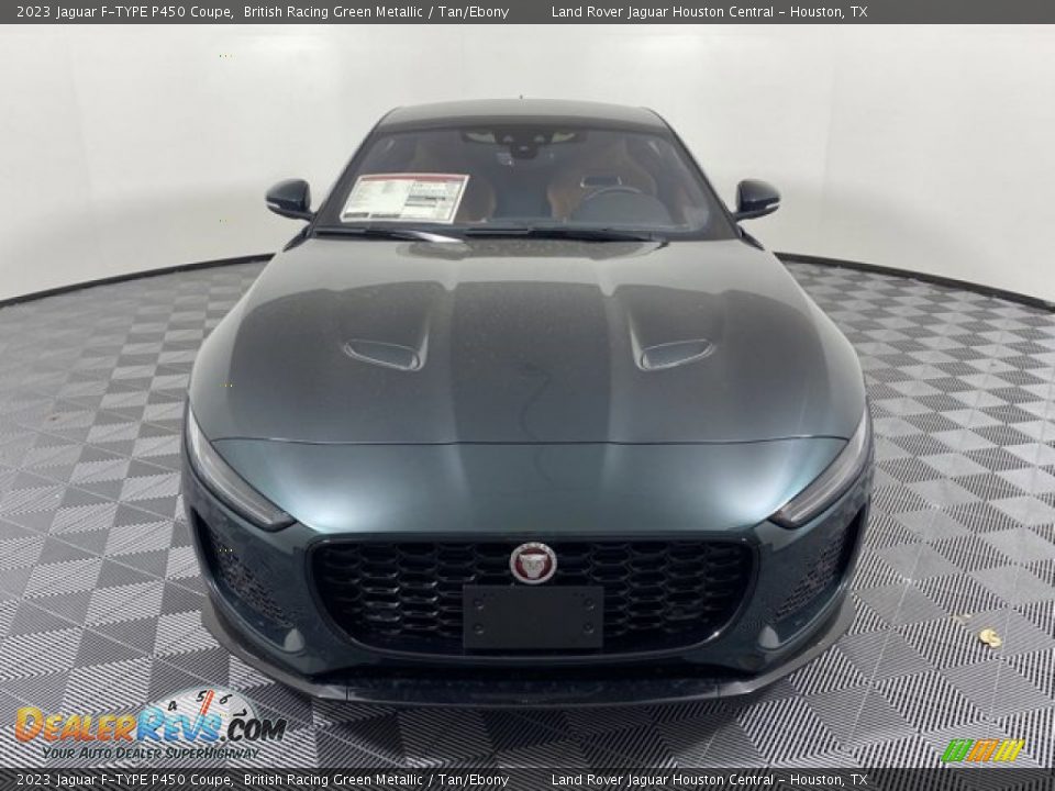 2023 Jaguar F-TYPE P450 Coupe British Racing Green Metallic / Tan/Ebony Photo #7