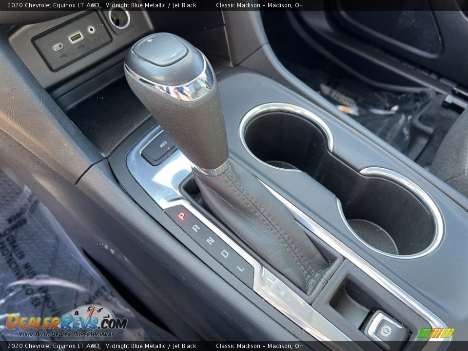 2020 Chevrolet Equinox LT AWD Midnight Blue Metallic / Jet Black Photo #14