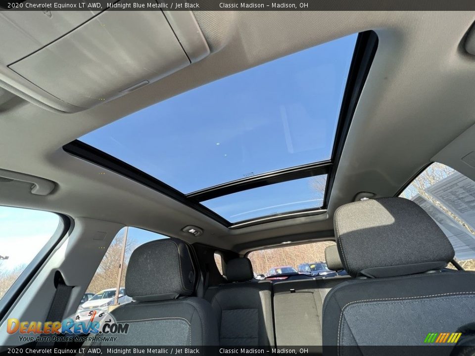 2020 Chevrolet Equinox LT AWD Midnight Blue Metallic / Jet Black Photo #16