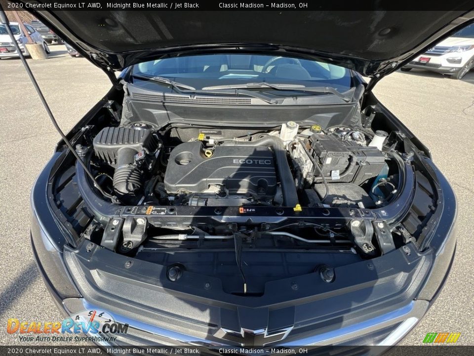 2020 Chevrolet Equinox LT AWD Midnight Blue Metallic / Jet Black Photo #20