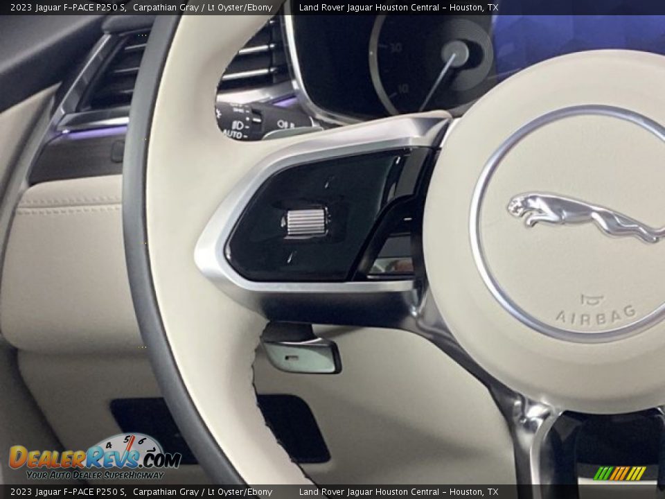 2023 Jaguar F-PACE P250 S Steering Wheel Photo #18