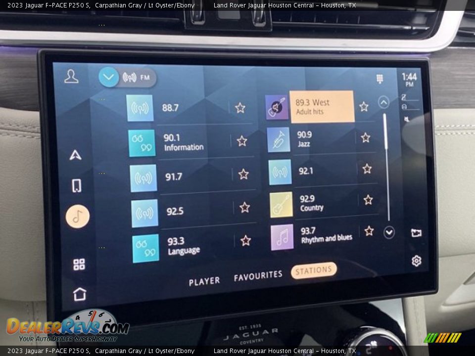 Controls of 2023 Jaguar F-PACE P250 S Photo #21