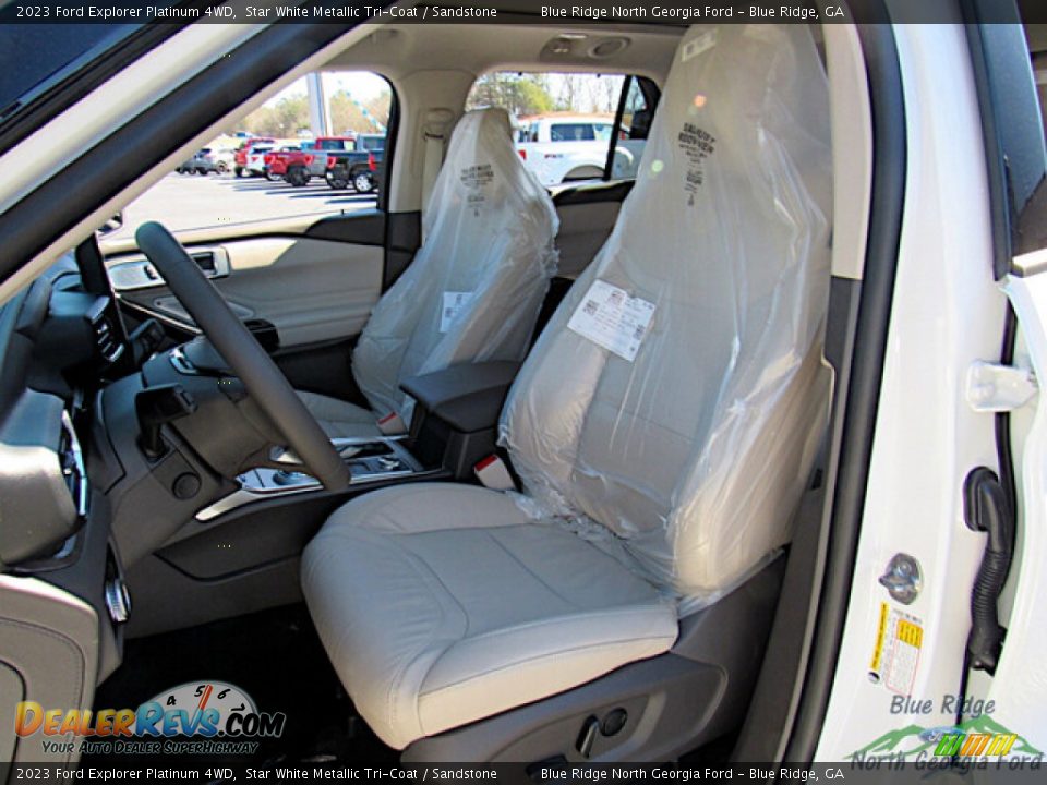 Front Seat of 2023 Ford Explorer Platinum 4WD Photo #10