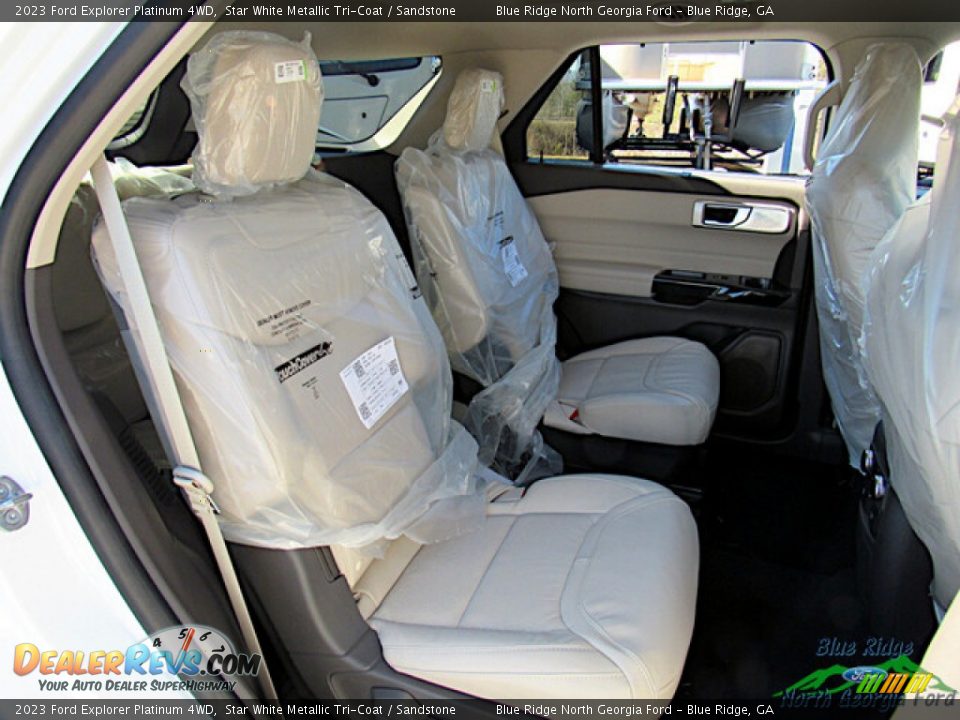 Rear Seat of 2023 Ford Explorer Platinum 4WD Photo #12