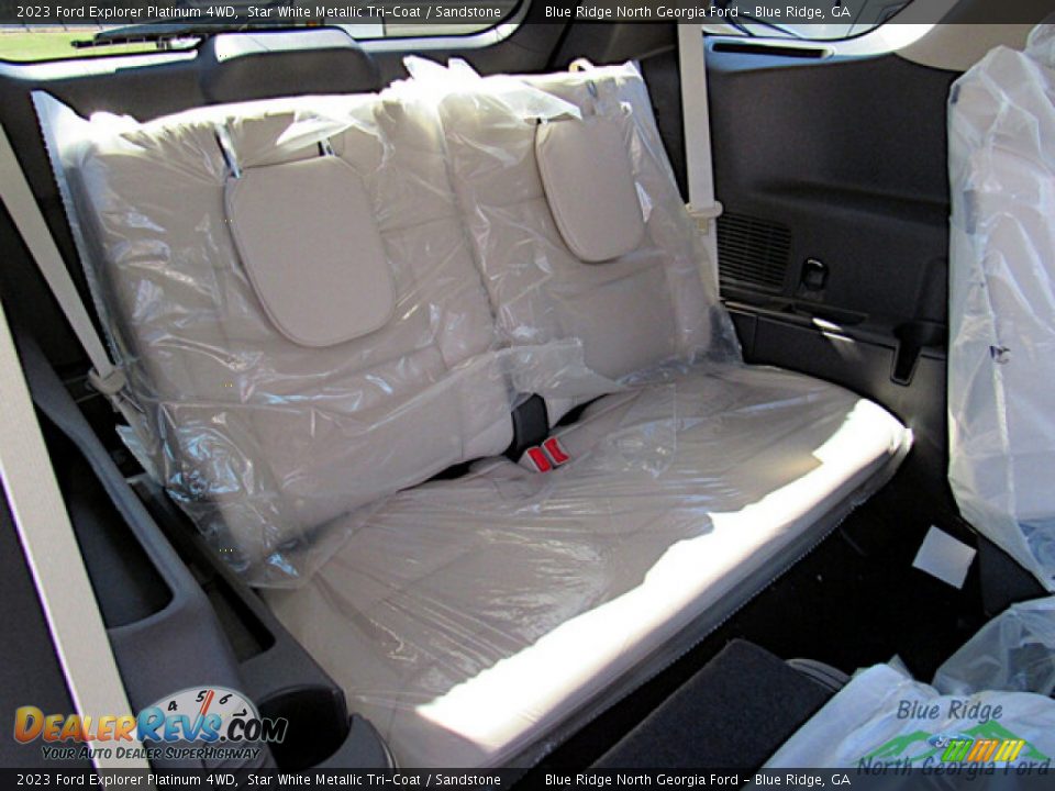 Rear Seat of 2023 Ford Explorer Platinum 4WD Photo #13