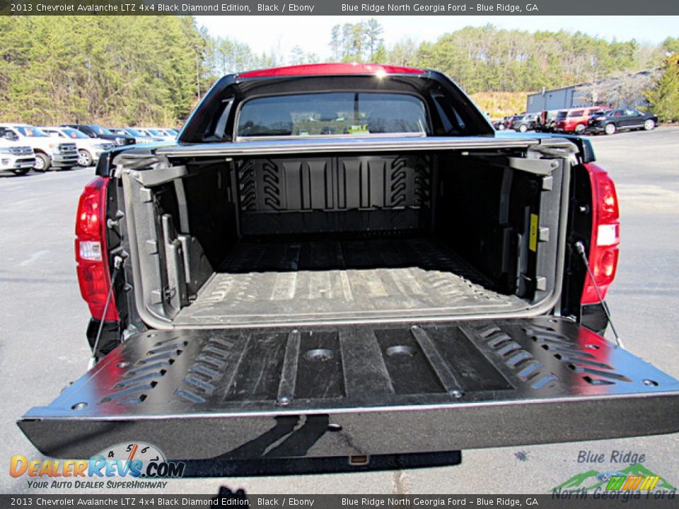 2013 Chevrolet Avalanche LTZ 4x4 Black Diamond Edition Black / Ebony Photo #14