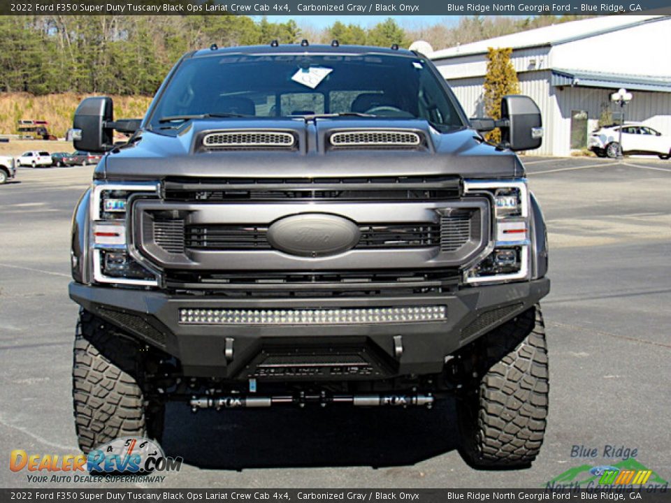 Carbonized Gray 2022 Ford F350 Super Duty Tuscany Black Ops Lariat Crew Cab 4x4 Photo #4