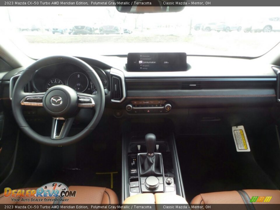 2023 Mazda CX-50 Turbo AWD Meridian Edition Polymetal Gray Metallic / Terracotta Photo #3