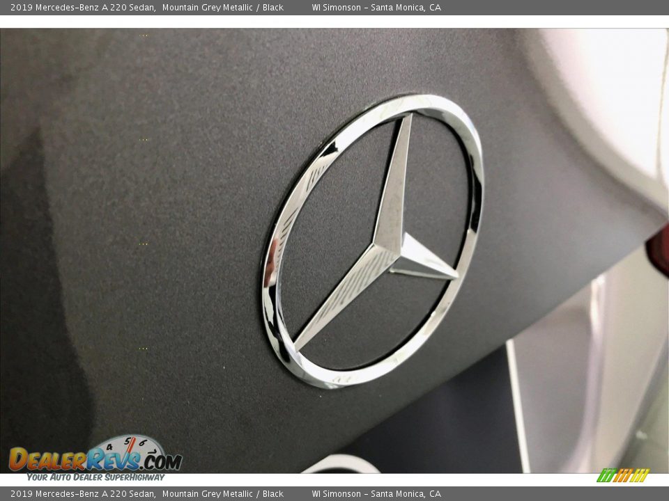 2019 Mercedes-Benz A 220 Sedan Mountain Grey Metallic / Black Photo #7