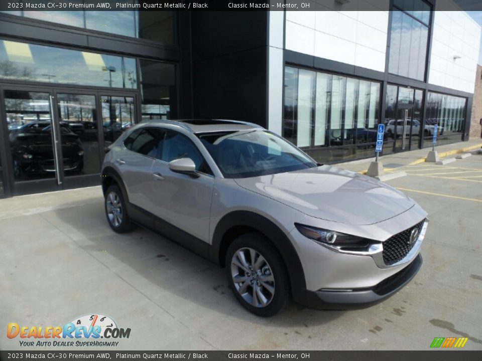 2023 Mazda CX-30 Premium AWD Platinum Quartz Metallic / Black Photo #1