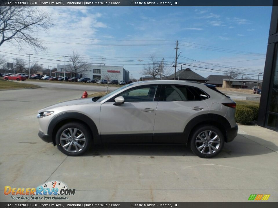 2023 Mazda CX-30 Premium AWD Platinum Quartz Metallic / Black Photo #6