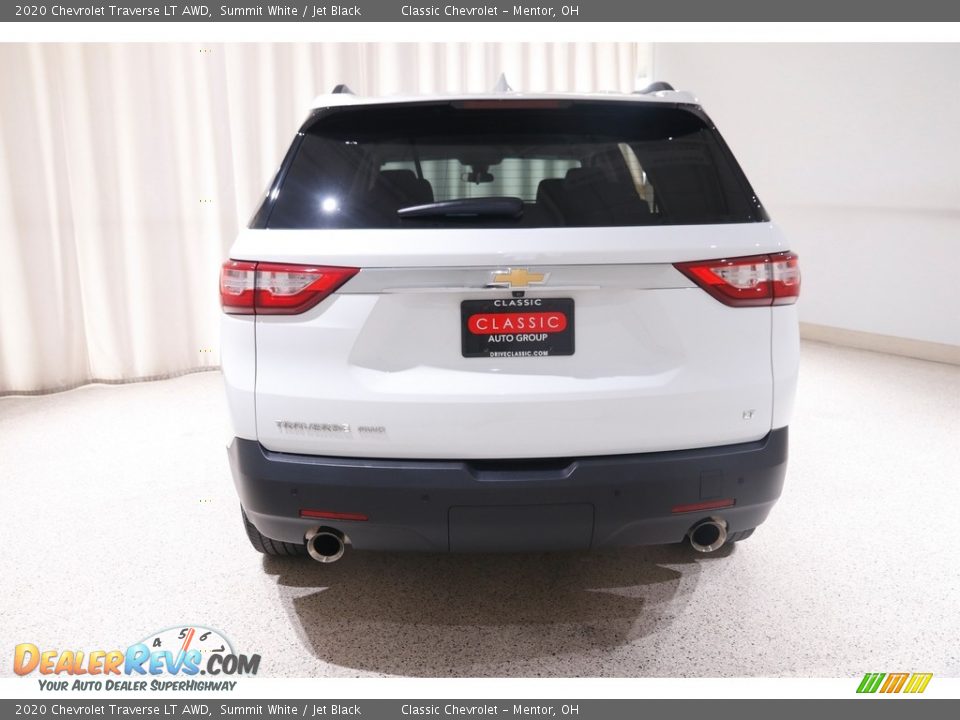 2020 Chevrolet Traverse LT AWD Summit White / Jet Black Photo #21