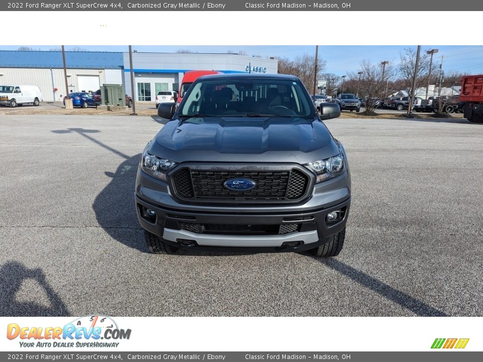 2022 Ford Ranger XLT SuperCrew 4x4 Carbonized Gray Metallic / Ebony Photo #8