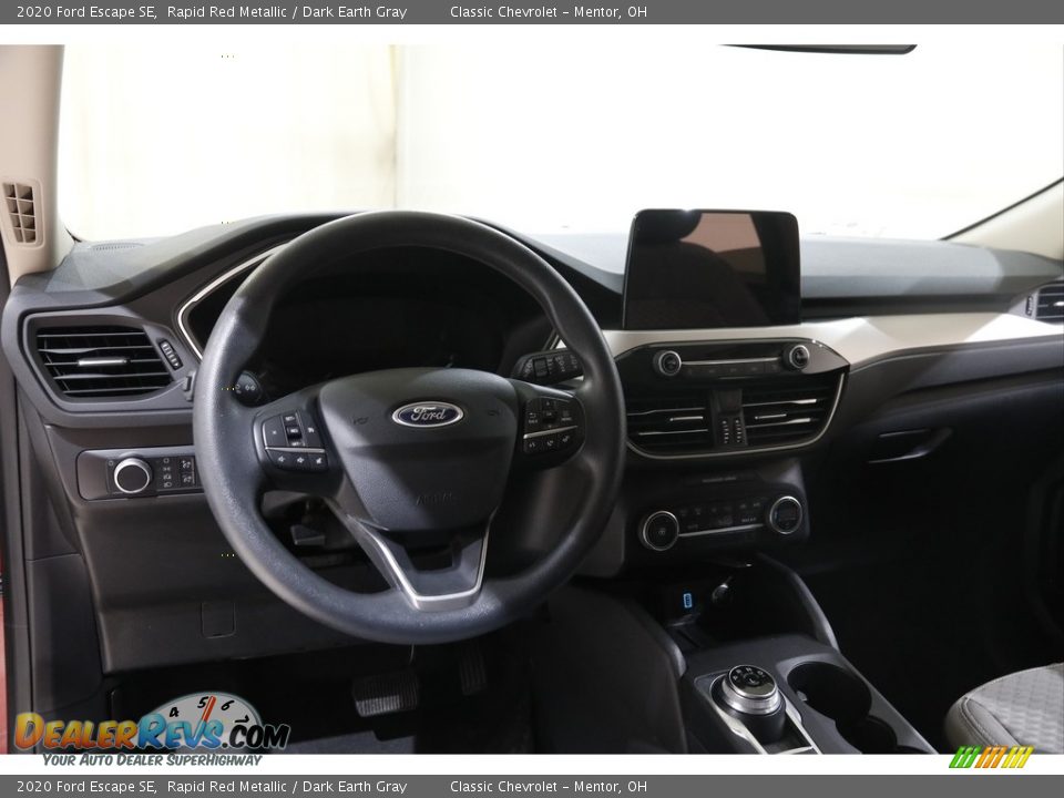 2020 Ford Escape SE Rapid Red Metallic / Dark Earth Gray Photo #7