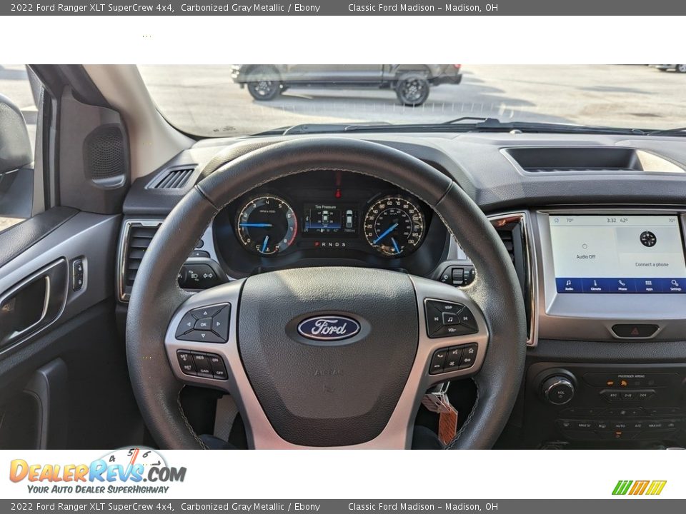 2022 Ford Ranger XLT SuperCrew 4x4 Carbonized Gray Metallic / Ebony Photo #11